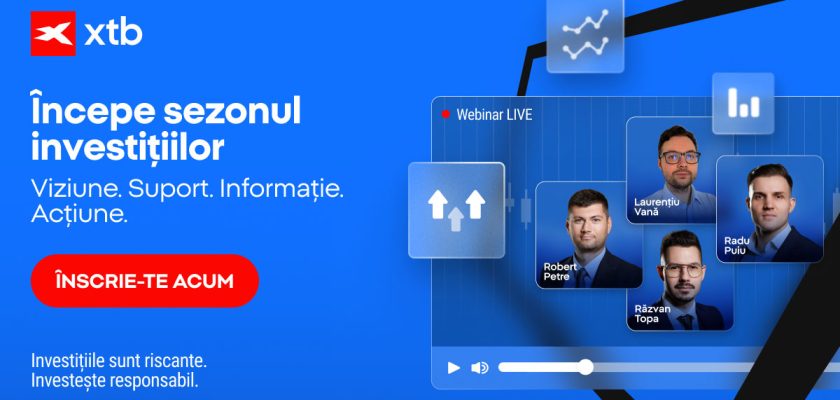XTB România, Back to Investing, educație financiară, webinar investiții