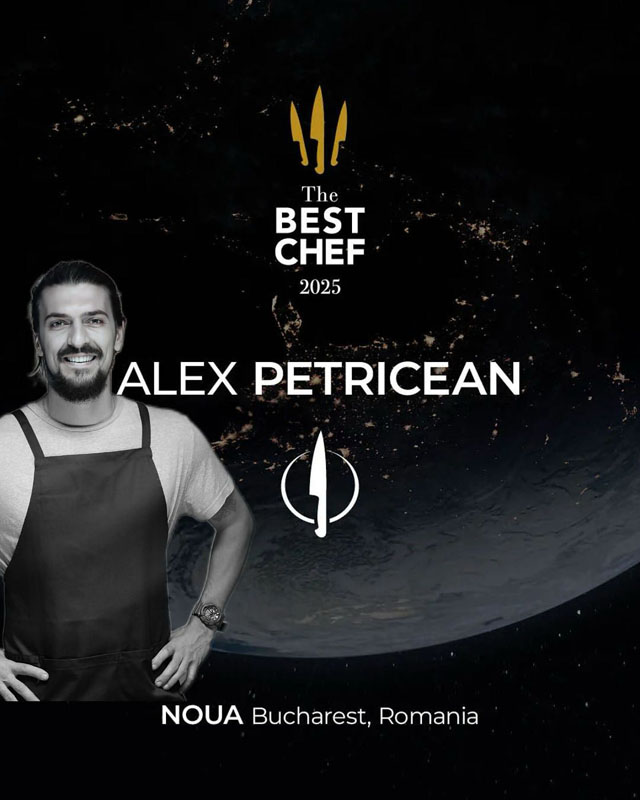 Alex Petricean, primul chef român recunoscut la The Best Chef Awards din Milano (2)