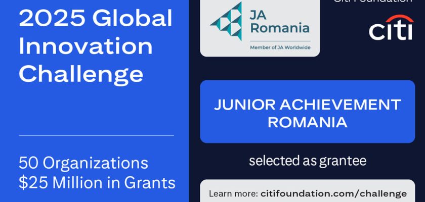 Junior Achievement România, Citi Foundation, Global Innovation Challenge, educație practică