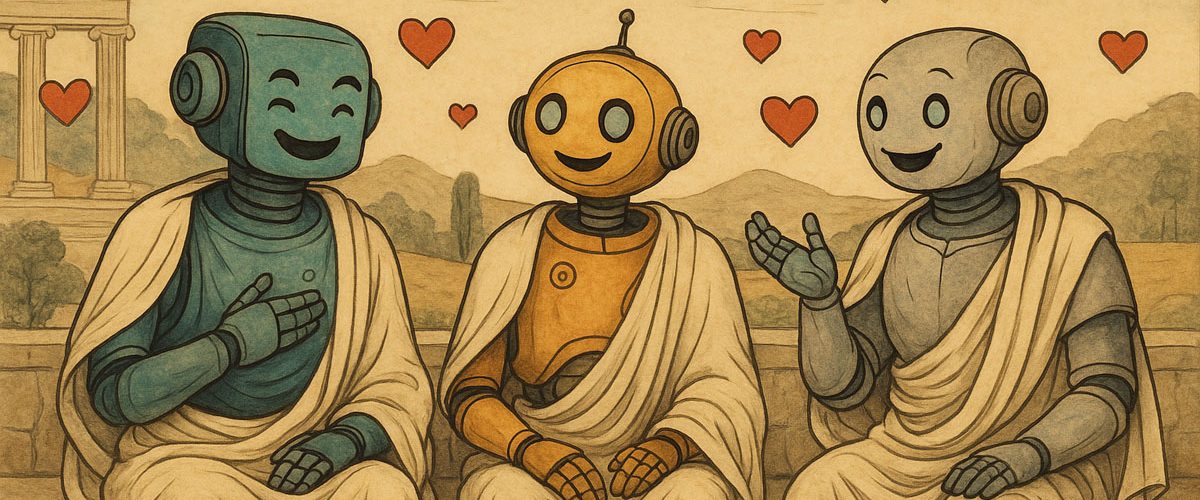 iubire, inteligență artificială, GPT-5, Claude, Gemini, filozofie, emoții, conștiință, reflecție, conexiune, AI și umanitate