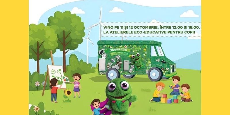ParkLake și ECOTIC marchează Ziua Internațională a Deșeurilor Electrice prin ateliere eco-educative și o expoziție interactivă