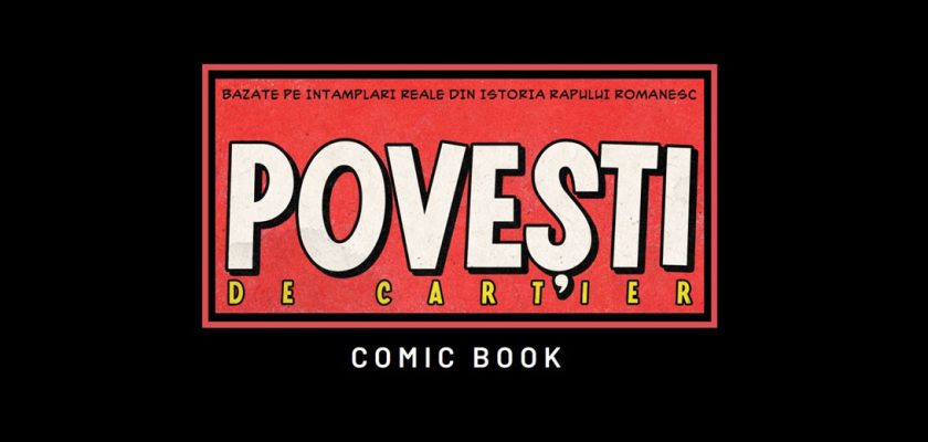 Povești de Cartier, Baboon Studio, benzi desenate, comic book România, hip-hop românesc, crowdfunding, artă urbană, 4fund, anii ’90, cultură urbană, ficțiune inspirată din realitate, Adrian Cârciova, Eugenia Cârciova, proiect cultural