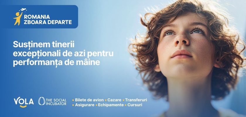 România Zboară Departe: un program care oferă aripi tinerilor performanți ai României