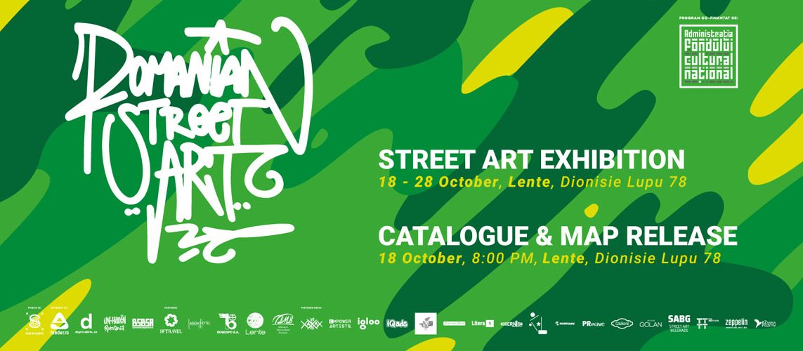 Romanian Street Art, Save or Cancel, artă urbană, regenerare prin artă, Pisica Pătrată, Aeul, feeder.ro, Lente București, AFCN, expoziție 2025