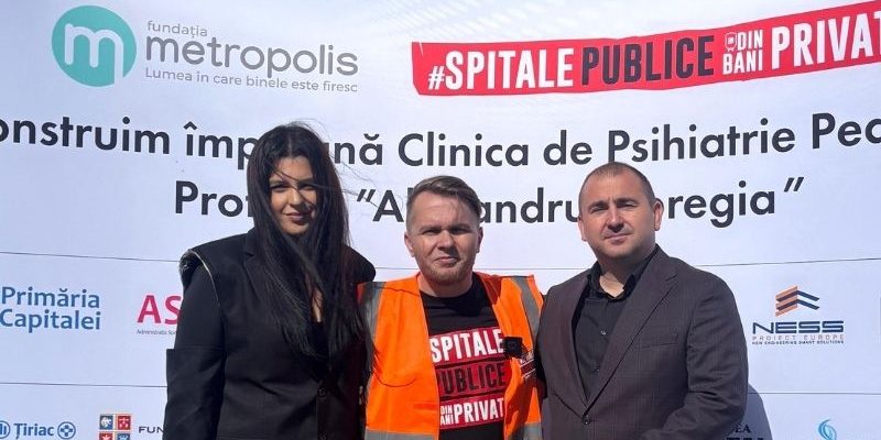 SPARTAN sprijină construcția primului spital de psihiatrie pediatrică din București