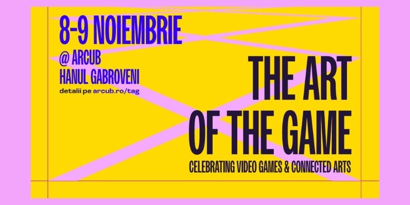 The Art of the Game, ARCUB, jocuri video, artă digitală, eveniment cultural, București, educație, inovație,