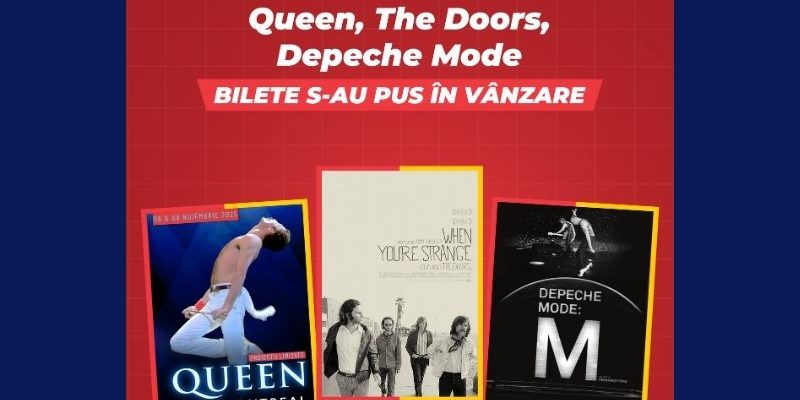 Toamna aceasta, Happy Cinema aduce legendele rock pe marele ecran