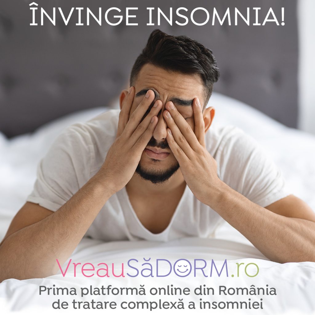 VreauSaDORM_ro platformă digitală din România tratament pentru insomnie
