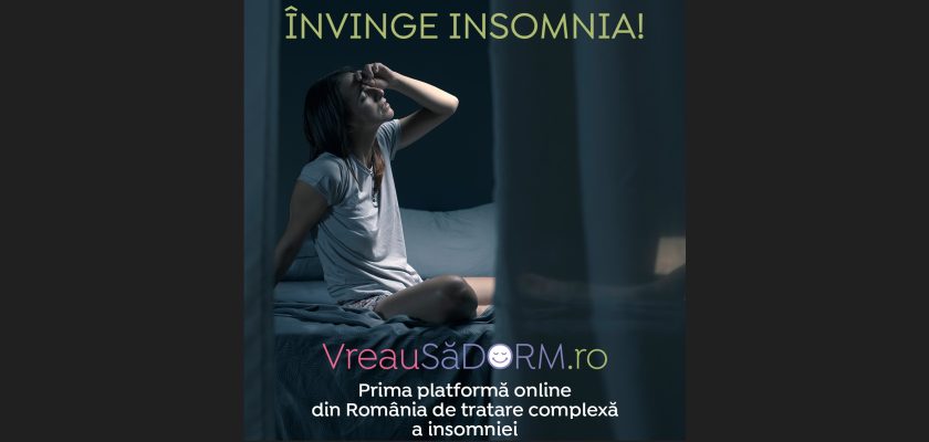 VreauSaDORM_ro tratament pentru insomnie platformă digitală din România