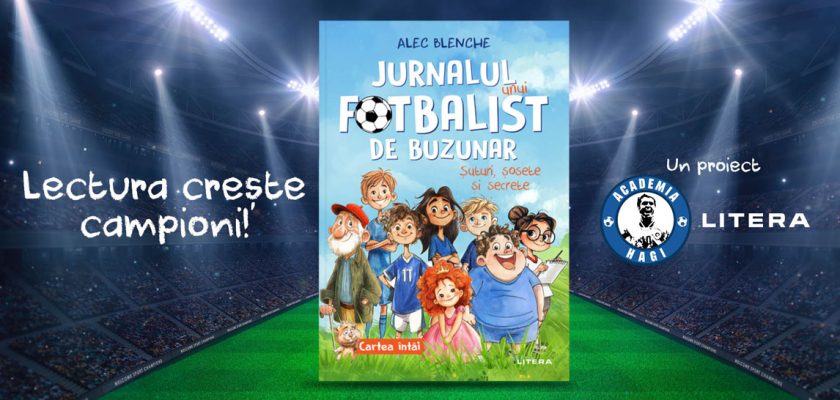Alec Blenche, Editura Litera, Academia Hagi, Jurnalul unui fotbalist de buzunar