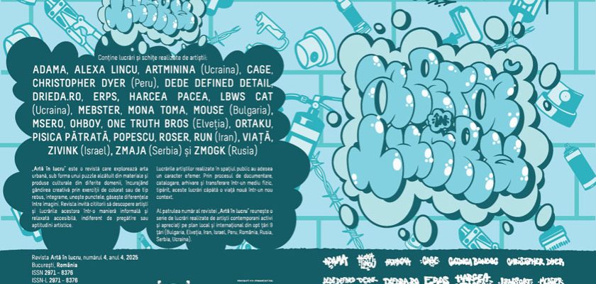 Artă în lucru, Save or Cancel, feeder.ro, Cristina Popa, Andrei Racovițan, AFCN, artă urbană, revistă culturală