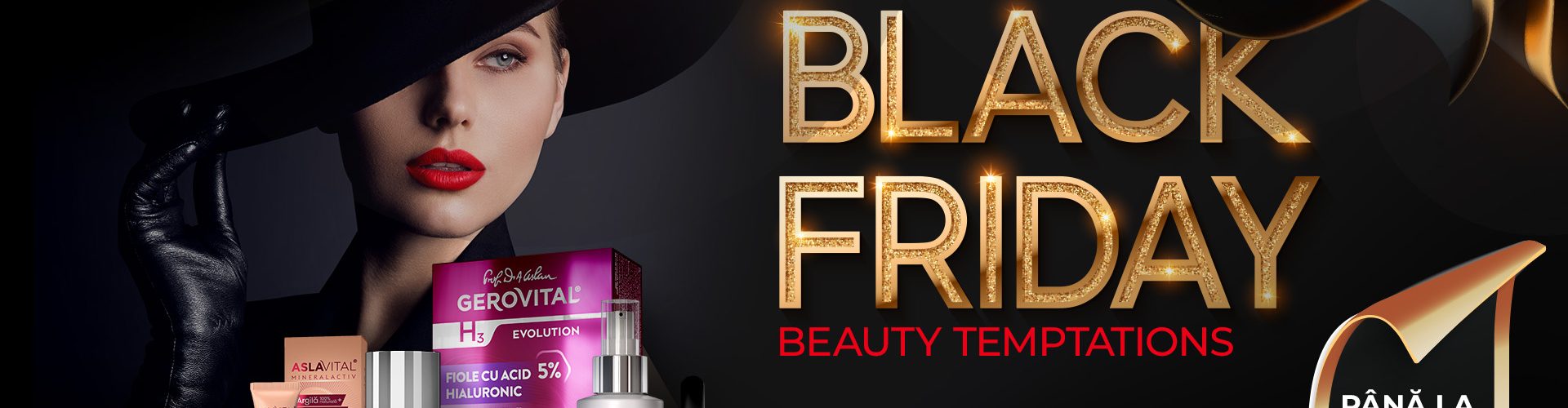Black Friday 2025 Farmec Gerovital Aslavital oferte reduceri produse beauty