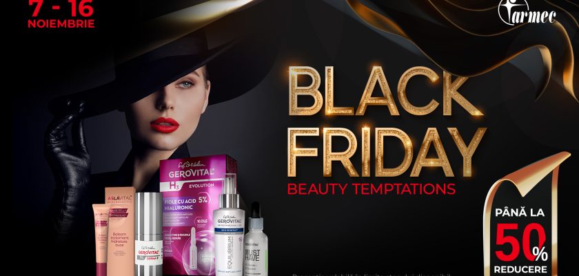 Black Friday 2025 Farmec Gerovital Aslavital oferte reduceri produse beauty