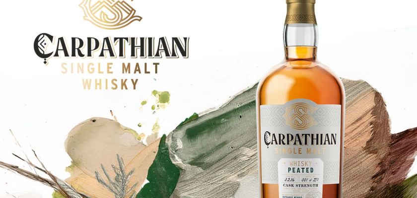 Carpathian Single Malt Whisky Peated Fetească Neagră Cask Strength_1200x800px