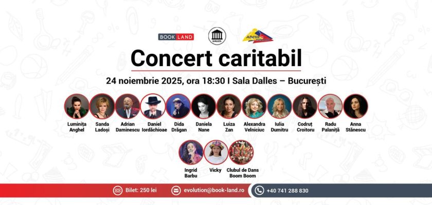 Concert caritabil BookLand - landscape