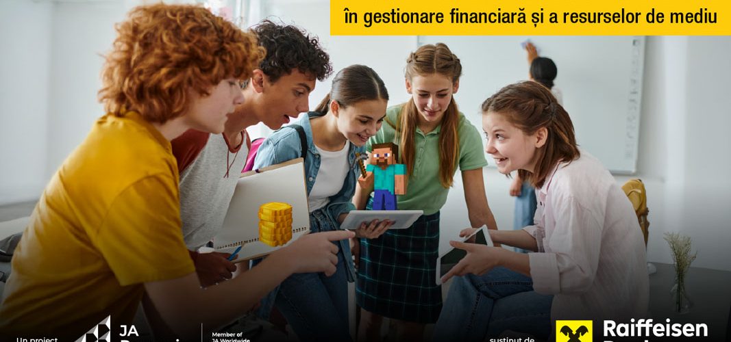 JA România și Raiffeisen Bank inspiră o nouă generație de tineri responsabili