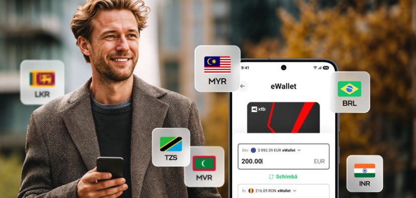 Portofelul electronic al XTB are acum 25 de valute