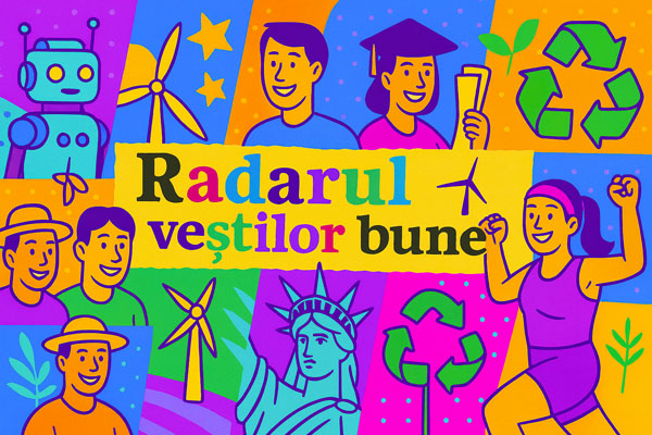 știri pozitive România, vești bune, inovație România, proiecte educaționale, digitalizare România, premiere medicale, agricultură România, sustenabilitate, reciclare România, tehnologie românească, start-up-uri românești, fonduri europene, performanțe sportive, comunități locale, dezvoltare economică