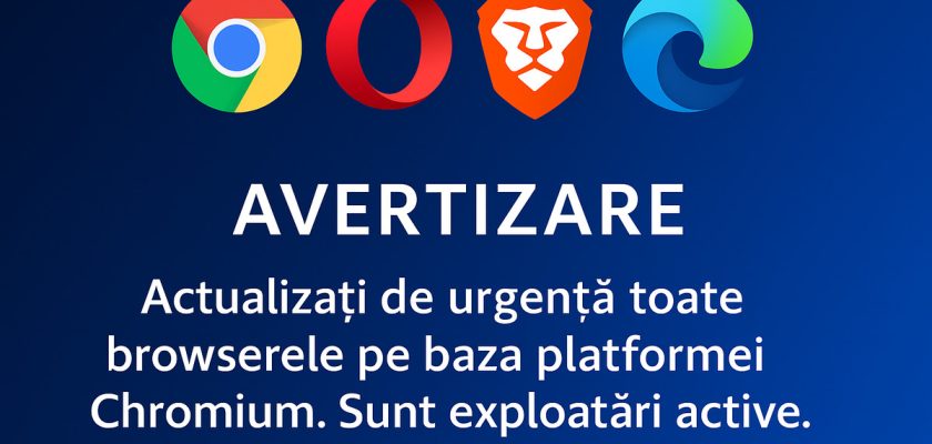 cybersecurity, vulnerabilități, DNSC, Google Chrome, Microsoft Edge, alerte securitate, actualizare software, browsere Chromium