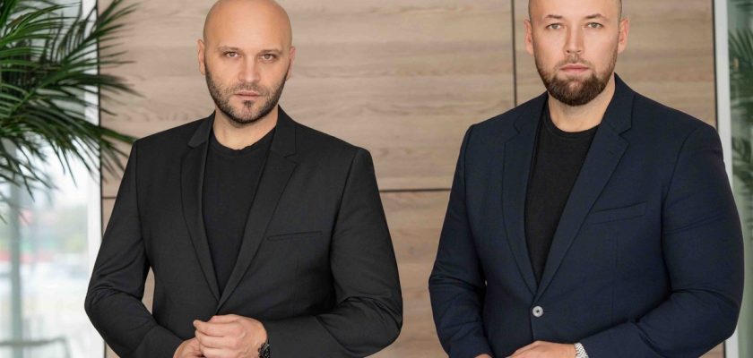 Cosmin Dărăban și Aurelian Motica fondatorii Gomag magazine online