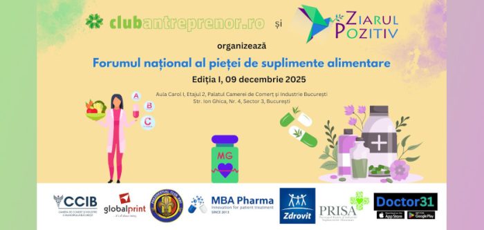 Forumul național al pieței de suplimente alimentare 9 decembrie 2025 coperta zp