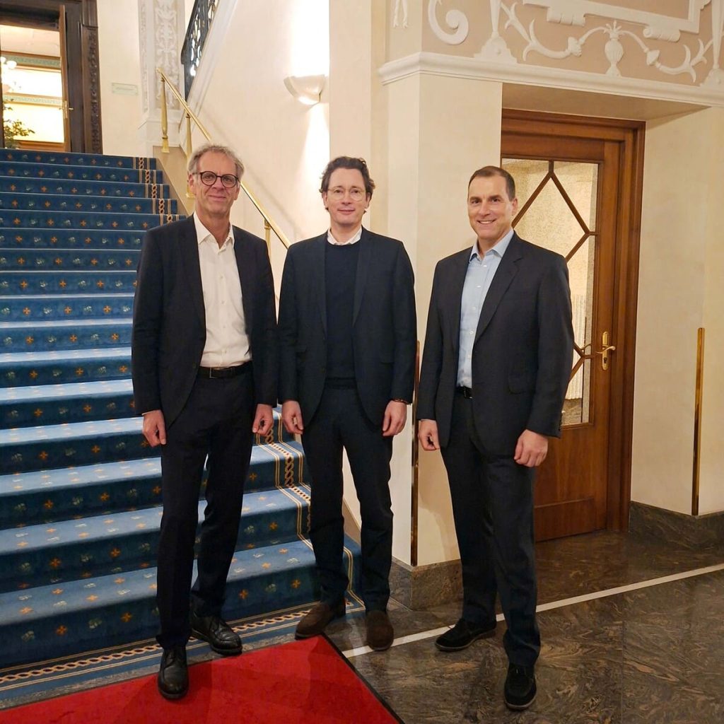 Philipp Junge, Joachim Burger, Robert Heger, parteneriat-BASF-OQEMA