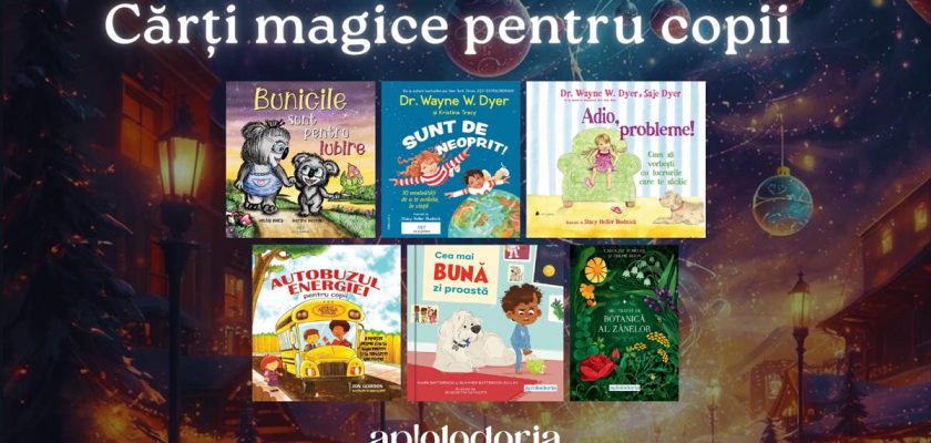 cărți pentru copii, povești de Crăciun, ap ACT și Politon, lectură pentru copii, cadouri sub brad, cărți ilustrate, recomandări lectură copii
