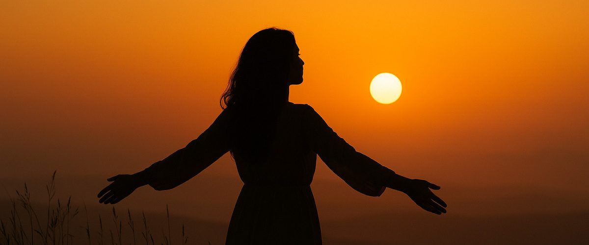 reflecție spirituală sensul vieții relaxare apus energie pozitiva