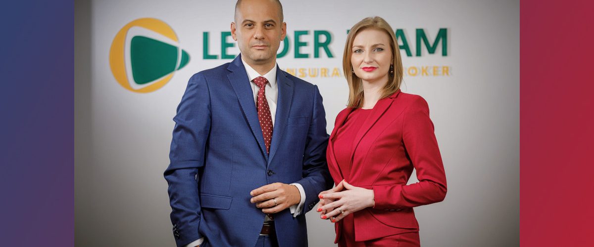 Alexandra Arsenie si Razvan Rusu, management Leader Team Broker coperta zp