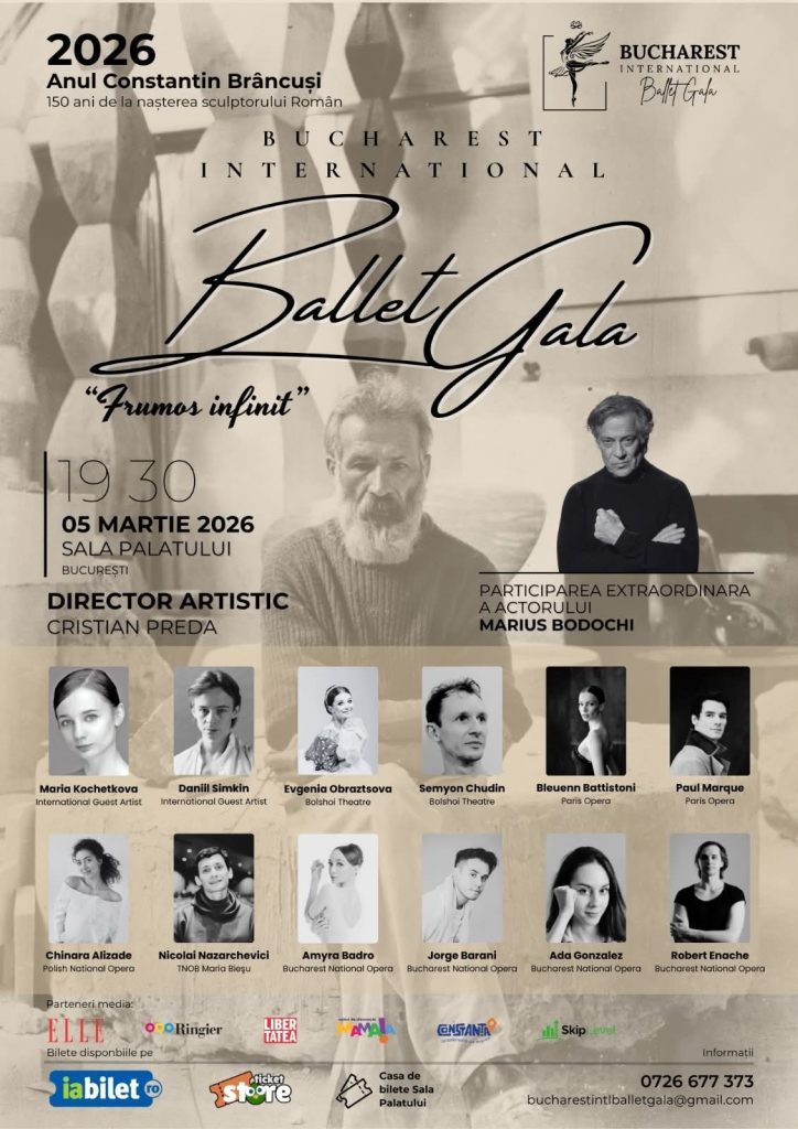 Bucharest International Ballet Gala 2026 balet