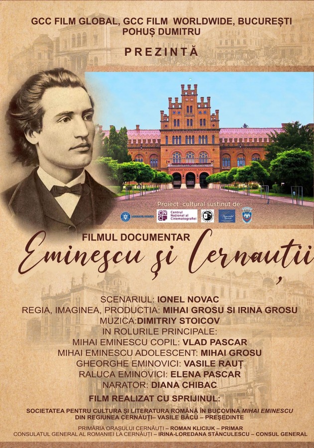 Eminescu și Cernăuții film documentar Mihai Eminescu