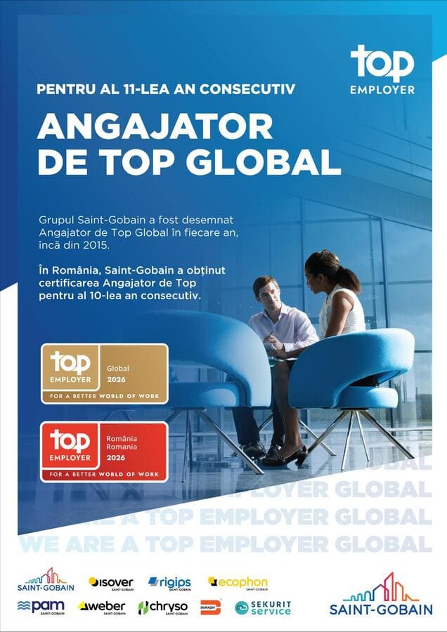 Saint-Gobain Angajator de Top România