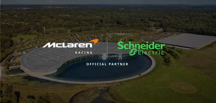 Schneider Electric McLaren Racing Official Energy Technology Partner