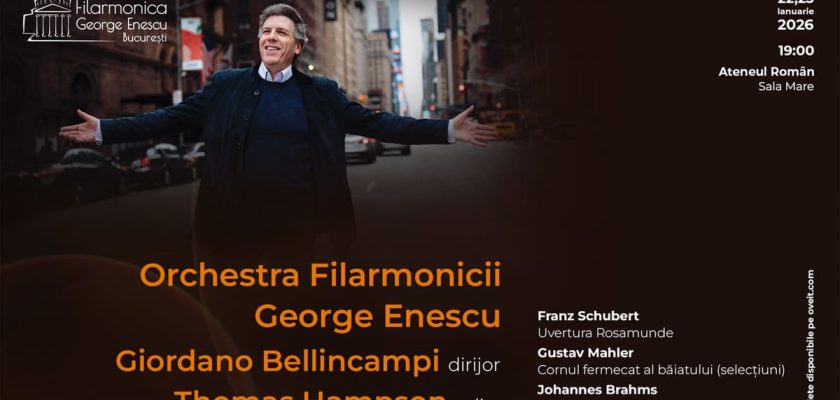 Thomas Hampson Filarmonica George Enescu_Concerte Simfonice FGE_22-23 ianuarie 2026