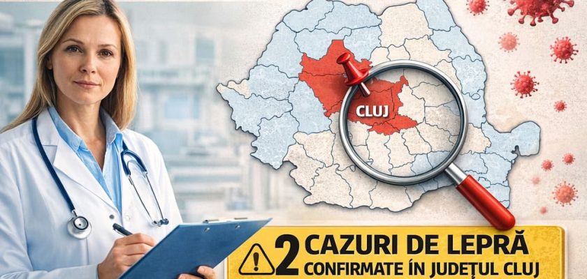 Două cazuri de lepră confirmate în județul Cluj, situația este sub control potrivit DSP Cluj