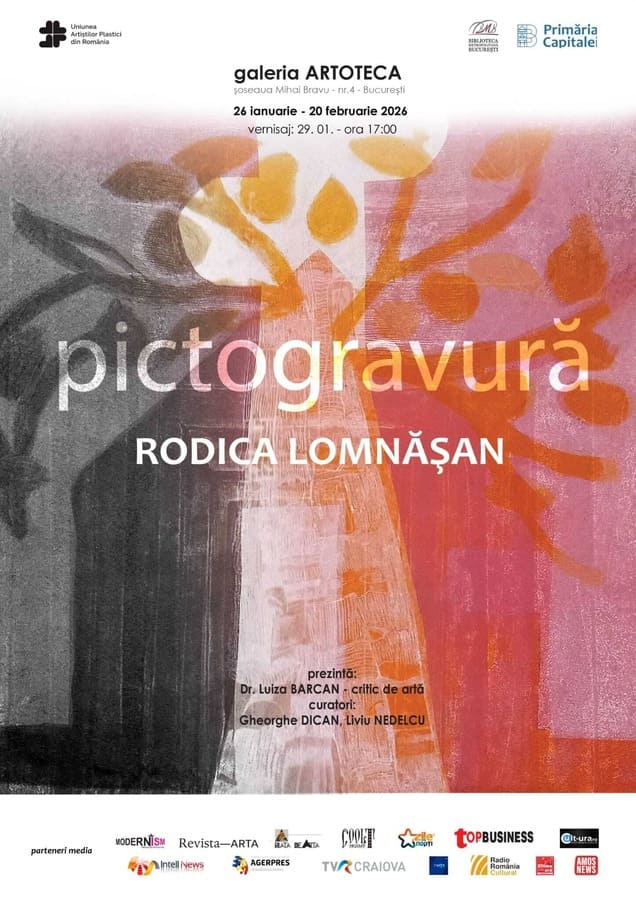 expoziție Rodica Lomnășan vernisaj pictogravură