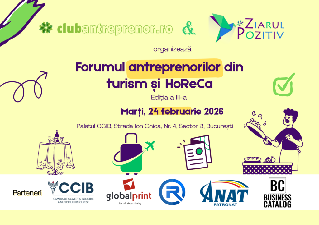 A3_Forumul antreprenorilor din turism și HoReCa 24 februarie 2026 CCIB evenimente bucuresti