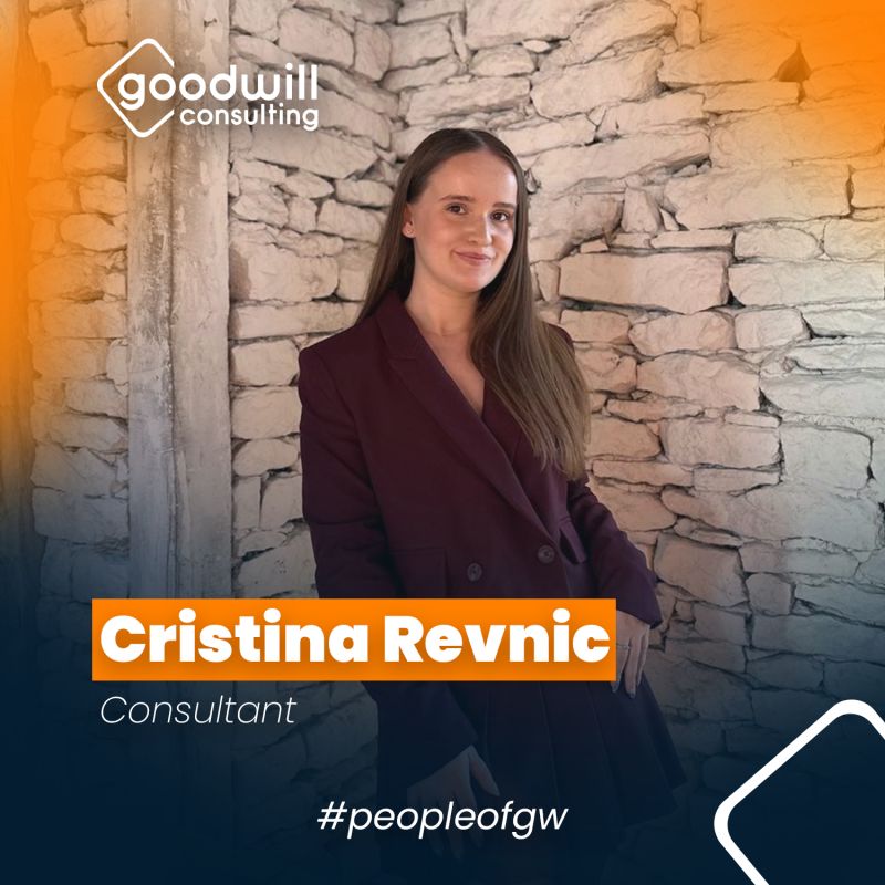 Cristina REVNIC, consultant fonduri europene la Goodwill Consulting România