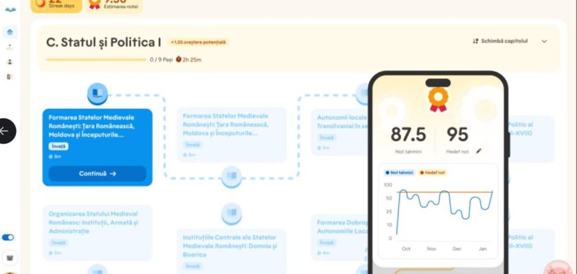 Educato platformă educațională, pregătire examen clasa a VIII-a, meditații online, feedback imediat
