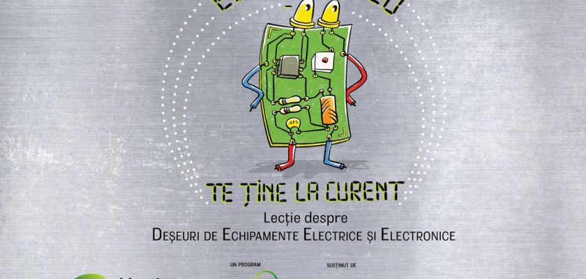 Harta Reciclarii, DEEE, educatie de mediu, Viitor Plus, economie circulara