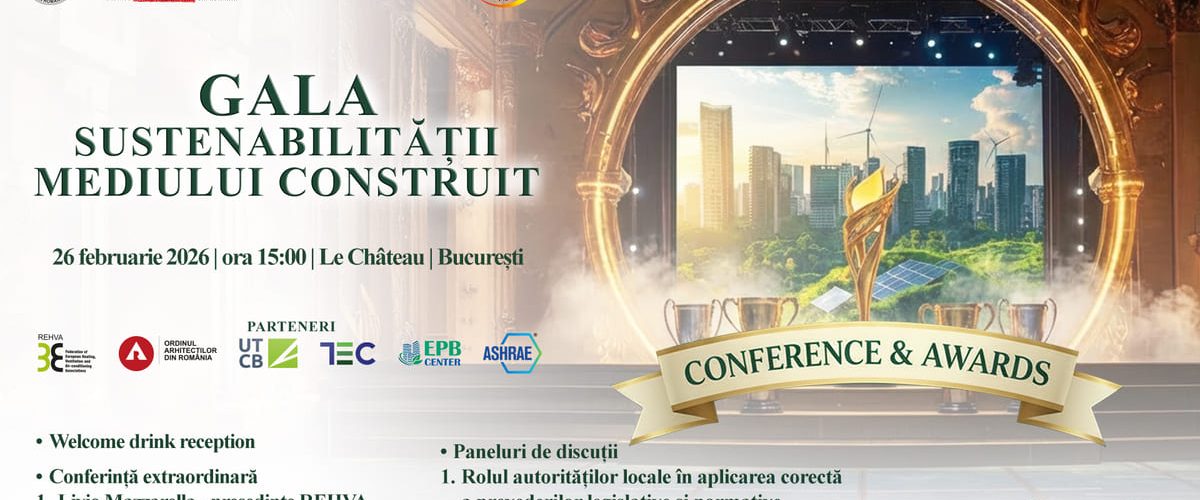 Gala Sustenabilității Mediului Construit 2026