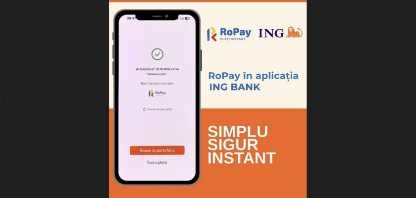 ING, RoPay, plati instant, digital banking, ecosistem plati