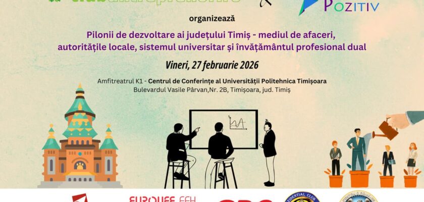 Pilonii de dezvoltare ai județului Timiș 27 februarie 2026