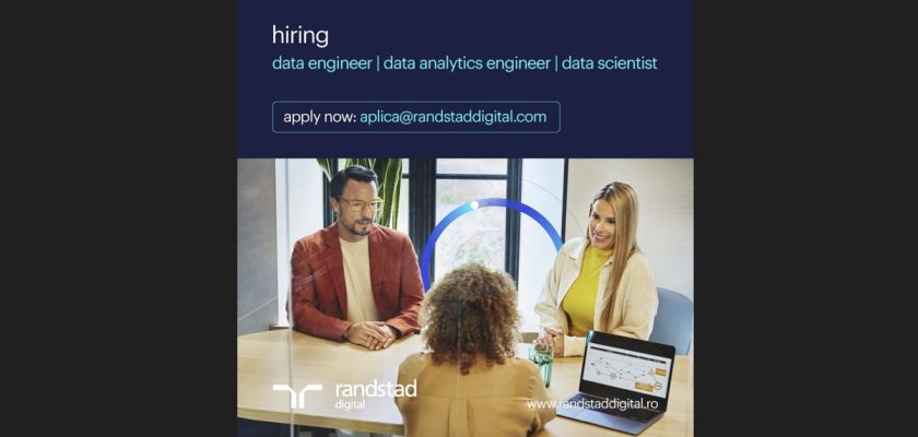 Randstad Digital România recrutează specialiști în date pentru un proiect internațional din domeniul sănătății