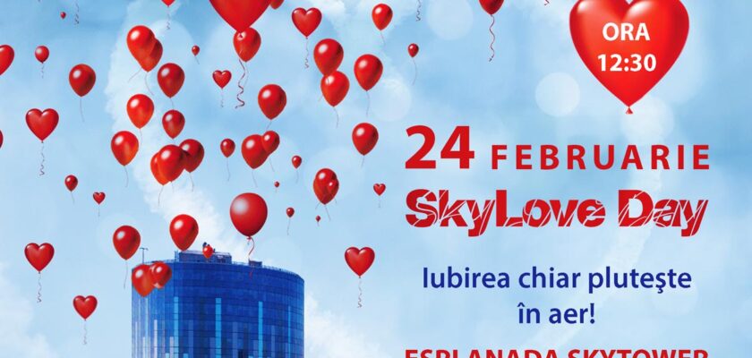 SkyTower, SkyLove Day, Dragobete, targ martisor, NOR Sky Casual Restaurant