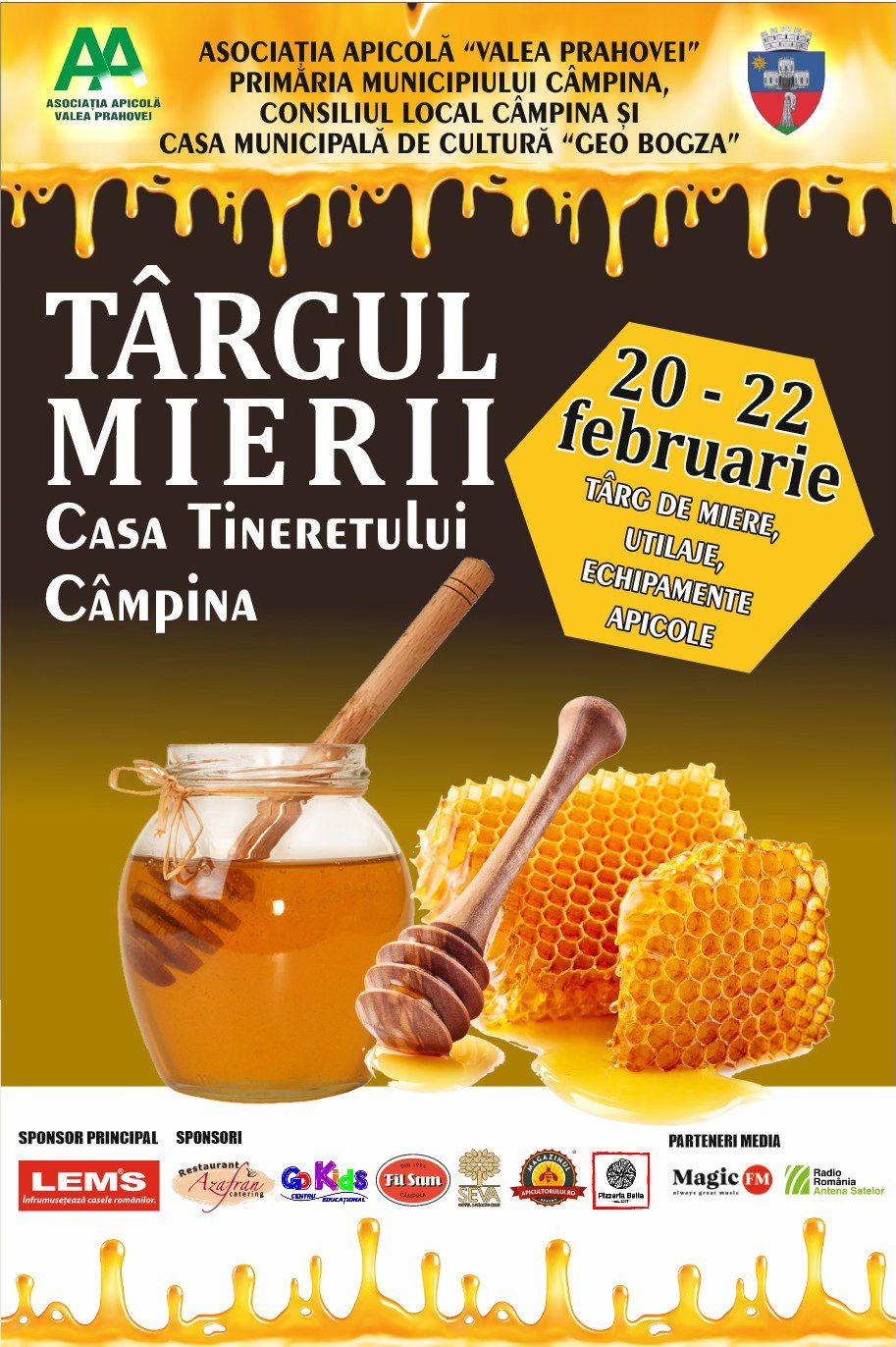 Târgul Mierii Câmpina 2026_afis