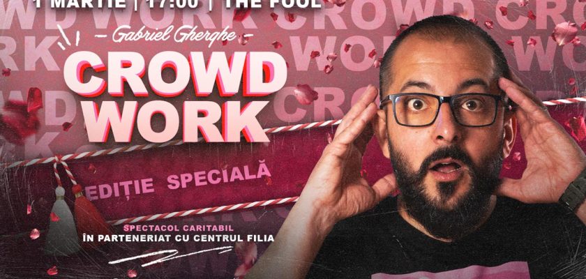 stand-up caritabil, crowd work, Centrul FILIA, drepturile femeilor