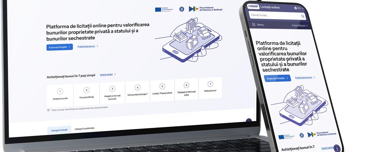 platforma anaf online, licitatii publice digitale, digitalizare anaf, zitec software