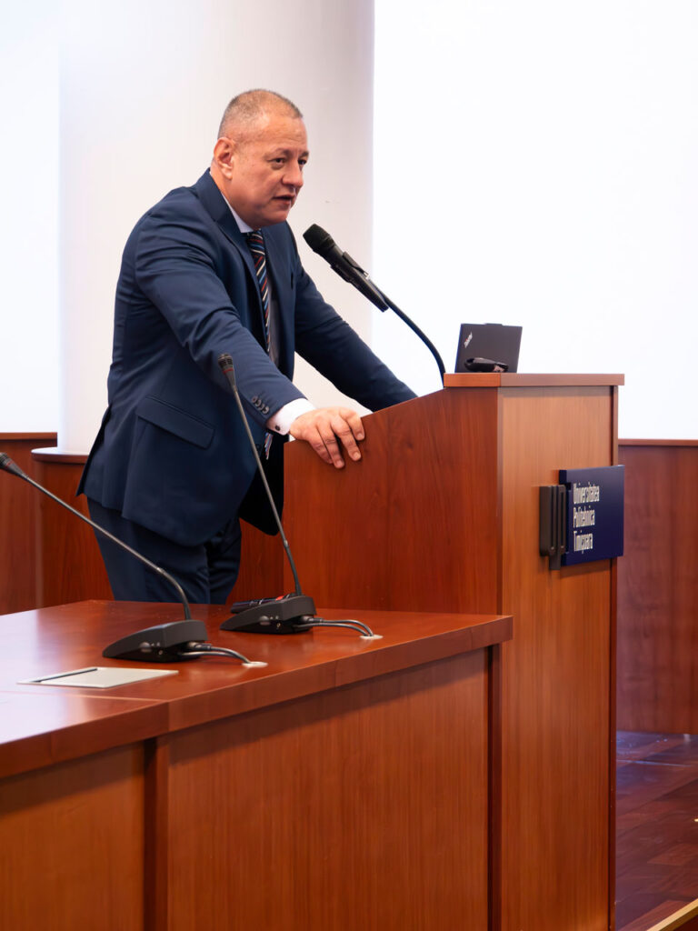 Darius GEORGIU, Vicepreședinte, Camera de Comerț, Industrie și Agricultură Timiș_032_Pilonii de dezvoltare ai județului Timiș - 27 februarie 2026