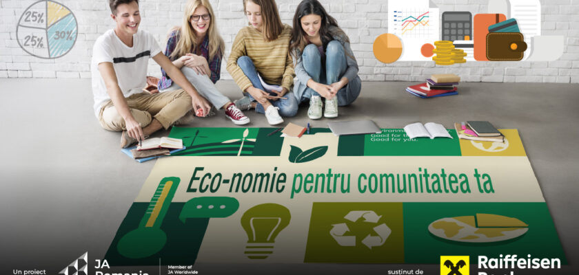 Eco-nomie educație financiară pentru liceeni Junior Achievement JA România2026